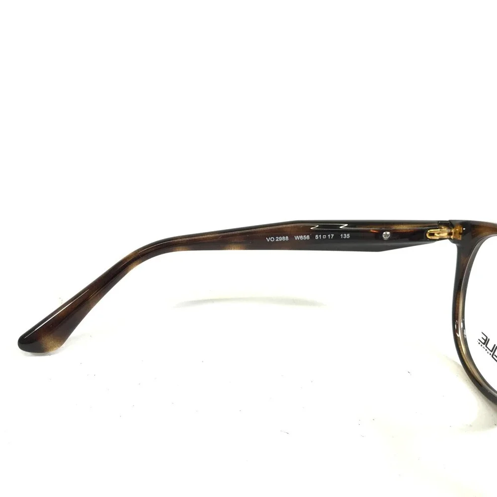 Vogue Eyeglasses Frames VO2988 W656 Brown Tortoise Round Adriana Lima 51-17-135